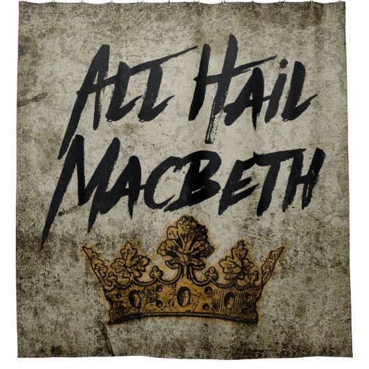 Rideaux De Douche Tous grêlent Macbeth (Devant)