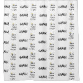 RIDEAUX DE DOUCHE TOUS OU BANDE DE NOTHIN (Devant)