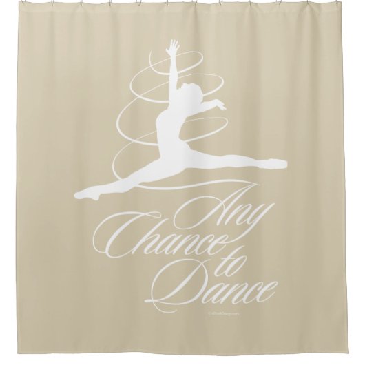 Rideaux De Douche Toute Chance De Danse (Devant)
