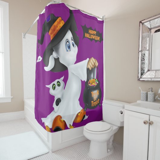 Rideaux De Douche Tracer ou traiter le fantôme (En situation)
