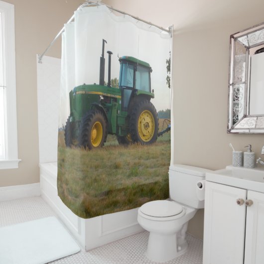 Rideaux De Douche Tracteur (En situation)