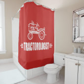 Rideaux De Douche Tracteur Drôle (En situation)