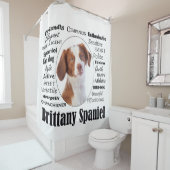 Rideaux De Douche Traits d'Espagnols bretons (En situation)