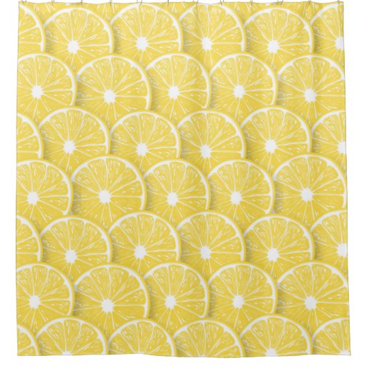 Rideaux De Douche Tranches de citron (Devant)