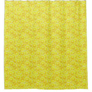 Rideaux De Douche Tranches de citron Pop Art