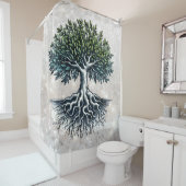 Rideaux De Douche Tree of Life (En situation)