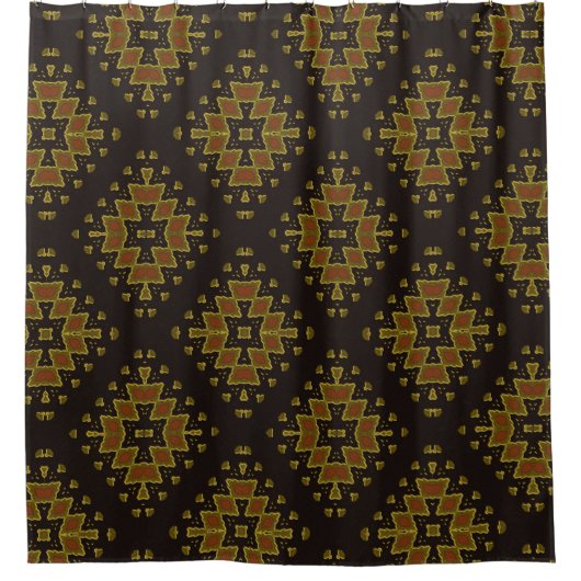 Rideaux De Douche treillis en osier (Devant)