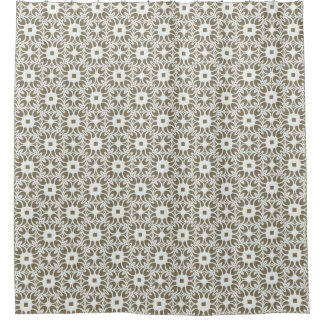 Rideaux De Douche Trellis en lin