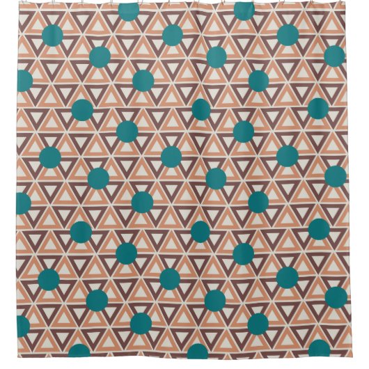 Rideaux De Douche Triangle de surface composée (Devant)