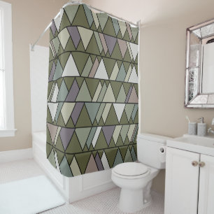 Rideaux De Douche Triangles Camo