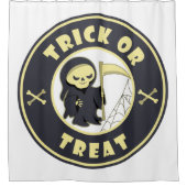 Rideaux De Douche Trick ou traiter Halloween griffeur caractère (Devant)