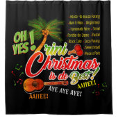 Rideaux De Douche Trini Noël est le meilleur sur BLACK (Devant)