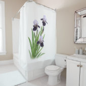 Rideaux De Douche Trio d'Iris (En situation)
