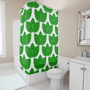 Rideaux De Douche Trios de feuilles