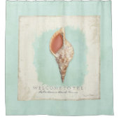 Rideaux De Douche Tritons Trumpet Shell Beach Salle de bain personna (Devant)