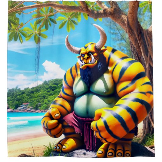 Rideaux De Douche Troll Creator (Devant)