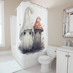 Rideaux De Douche Trolls des champignons de Kawaii