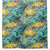 Rideaux De Douche Tropical Clownfish Poisson Plage Ocean Douche ride (Devant)
