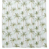 Rideaux De Douche Tropical Palm Trees (Devant)