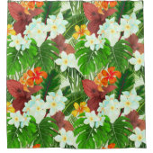 Rideaux De Douche Tropical Vibrant (Devant)