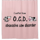 Rideaux De Douche Trouble obsessionnel de la vache (Devant)