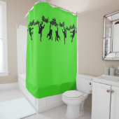 Rideaux De Douche Troupe de singes (En situation)