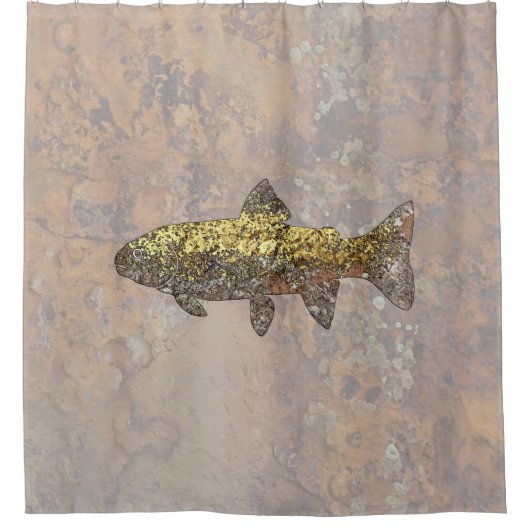 Rideaux De Douche Truite rocheuse (Devant)