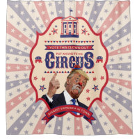 Trump est un clown - Poster Vintage du cirque