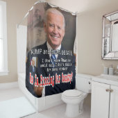 Rideaux De Douche Trump et Biden (En situation)