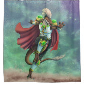 Rideaux De Douche TSDS : Justin Arisdale Couverture Art Solo Earth (Devant)