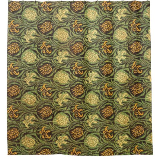 Rideaux De Douche Tulip Et Lily Par William Morris (Devant)