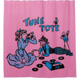 Rideaux De Douche Tune Tote shower curtain