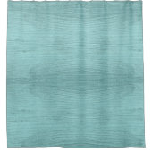 Rideaux De Douche Turquoise métal brossé couleur solide (Devant)