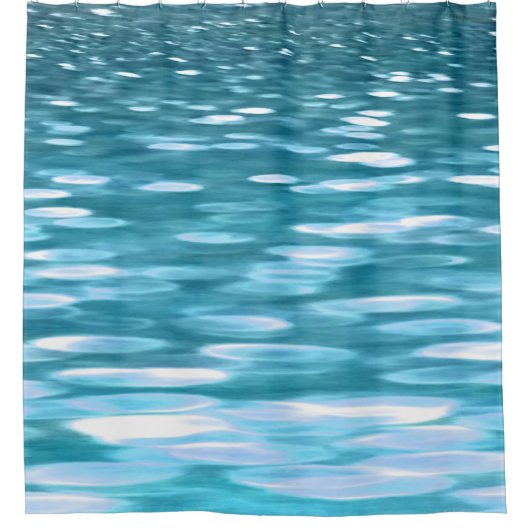 Rideaux De Douche Turquoise shimmer (Devant)