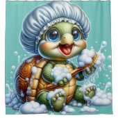 Rideaux De Douche "Turtle Bath Time Fun" (Devant)