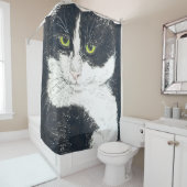 Rideaux De Douche Tuxedo (En situation)