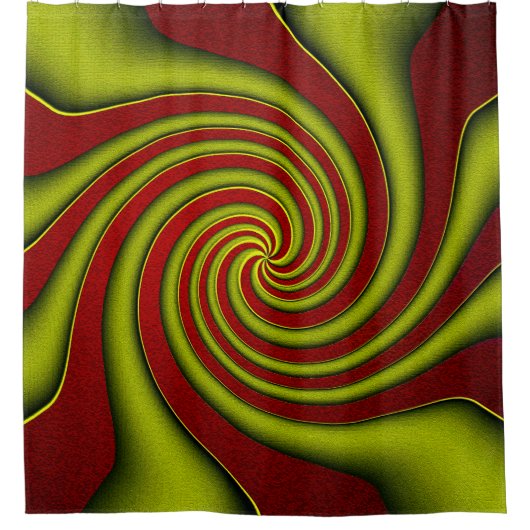 Rideaux De Douche Twirlin' Leaf...... (Devant)