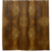 Rideaux De Douche Un effet de bouclier Gold (Devant)