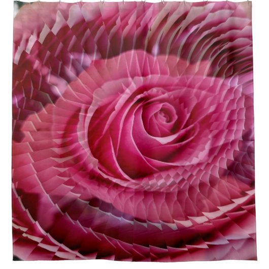 Rideaux De Douche Un Rose est un rose....... (Devant)