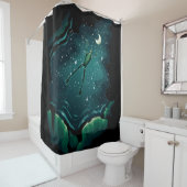 Rideaux De Douche Un saut sur la lune (En situation)