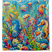 Rideaux De Douche Underwater Wonderland (Devant)