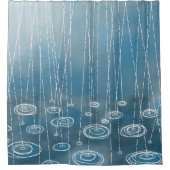 Rideaux De Douche Une autre peinture de jour pluvieux (Devant)