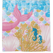 Rideaux De Douche Une Belle Vie De Sirène (Devant)