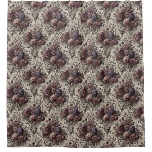 Rideaux De Douche Une Délicate Répulsion - Décor victorien gothique (Devant)