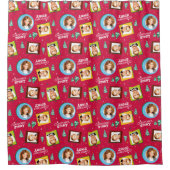 Rideaux De Douche Une histoire de Noël | Motif de photos de famille (Devant)