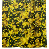 Rideaux De Douche Une multitude de chrysanthèmes jaunes (Devant)