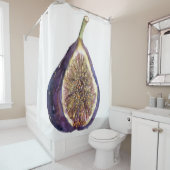 Rideaux De Douche Une peinture sur figue (En situation)
