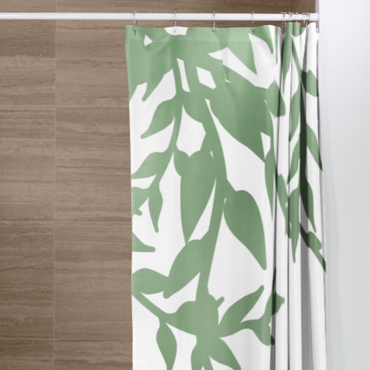 Rideaux De Douche Une verdure élégante