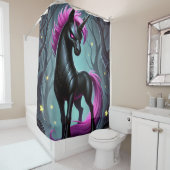 Rideaux De Douche Unicorne (En situation)