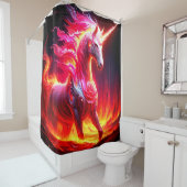 Rideaux De Douche Unicorne (En situation)